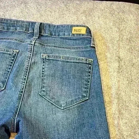 PAIGE Hoxton Crop in Madera, Size 25. - Picture 5 of 12